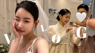 𝐕𝐥𝐨𝐠👰🏻‍♀️결혼 D15 예신이는 뭘하면서 살까 음주청모오버워치브샤제주피로연축무연습••• [upl. by Nnayllas502]