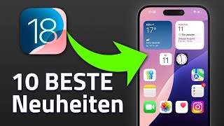 iOS 18  Die 10 besten NEUEN Funktionen für dein iPhone [upl. by Kamaria]