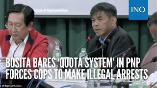 Bosita bares ‘quota system’ in PNP forces cops to make illegal arrests [upl. by Berlauda]