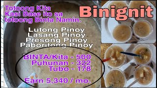 Negosyong Patok 2022How to Cook BINIGNIT Complete process And CompleteCostingMalakiAngKita [upl. by Sauder]