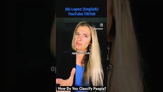 How Do YOU Classify PEOPLE ❓ [upl. by Lidda]