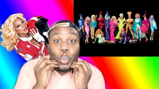 RUPAULS DRAG RACE SEASON 9 QUEENS REACTION [upl. by Gilboa]