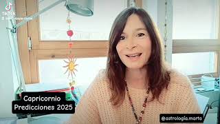 Capricornio ♑ y Pronósticos año 2025 amor trabajo economía y salud [upl. by Ecinert]