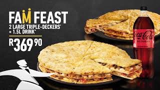 Debonairs®  Fam Feast Exclusive Online Deal [upl. by Arhat]