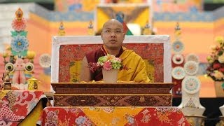 Gyalwang Karmapas teaching on The Torch of Certainty Session Four  Jan 4th 2014 [upl. by Pavior]