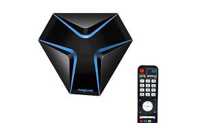 how to using the IPTV with android tv box Magicsee IRON tv box [upl. by Adnerak]