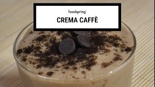 Crema al caffè proteica  Ricetta dolce veloce di alehealthylife  foodspring® [upl. by Nilyaj301]