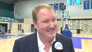 Interviews na Zorg en Zekerheid Leiden  BC Trepca FIBA Europe Cup 15 nov 2023 [upl. by Pier]