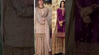 💓😊💞 Sharara style dress  New Sharara dress frock lehenga stylish dress 2025kanewdressghararalive [upl. by Nelhsa]