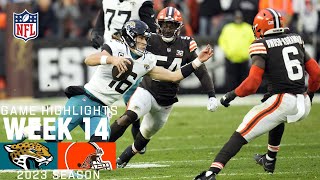 Jacksonville Jaguars vs Cleveland Browns  2023 Week 14 Game Highlights [upl. by Atteynod]