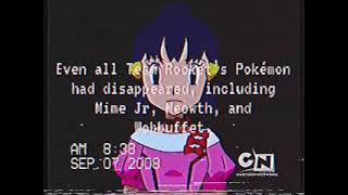 FAKE POKÉMON VIDEO TAPE Pokémon Hijacked with AntiPiracy 090708 [upl. by Anya]