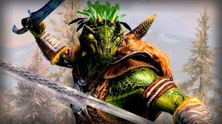 Skyrim SE Builds  The Argonian Slave  Remastered Build [upl. by Gennie358]