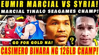 BREAKING EUMIR MARCIAL VS SYRIA FIGHT MARCIAL TINALO SEAGAMES CHAMP CASIMERO BINARA PACMAN KARMA [upl. by Paten]