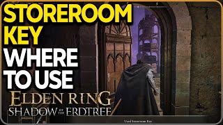 Storeroom Key  Where To Use It in Elden Ring DLC [upl. by Gensler130]