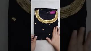 ajio kurti haul  beautiful black kurti under 400 Rs  black ❤️  Ajio kurti shorts [upl. by Nycila322]