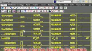 Calepinage de panneaux Solaire par Cesi2D [upl. by Washington]