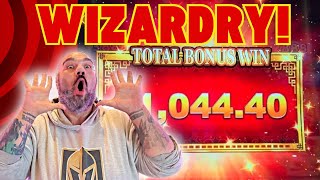 INCREDIBLE WIZARD MASTER with VegasLowRoller [upl. by Zenger]