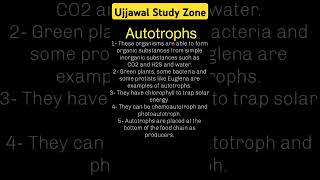 Autotrophs ujjawalstudyzone [upl. by Kailey]