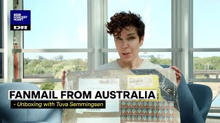 Unboxing with Tuva Semmingsen  fan mail from Australia [upl. by Jenica229]