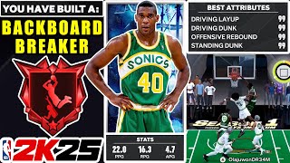 THIS 610 quotBACKBOARD BREAKERquot SHAWN KEMP BUILD GETS UNLIMITED CONTACT DUNKS ON NBA 2K25 Rec Center [upl. by Bel499]