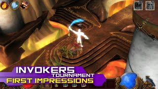 Invokers Tournament  PS4  FIRST IMPRESSIONS With Commentary [upl. by Aneda]