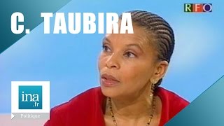 Christiane Taubira quotLesclavage est un crime contre lhumanitéquot  Archive INA [upl. by Enoitna]