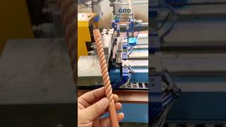 Copper Flexible Connector Forming Spiral Copper Tube Making Machine for Heat Exchanger [upl. by Lered]