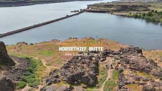 Horsethief Butte  Drone View  Mazamas BCEP Hike 7 [upl. by Duntson]