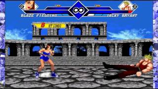 S09 MUGEN Blaze Fielding 2 Vs Jacky Bryant [upl. by Naman]