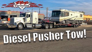 Vacation Ruined Towing A 40 Ft Diesel Pusher [upl. by Colan518]