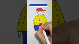 How to draw a boy easy 👦 Step by step Drawing for kids [upl. by Ceevah]