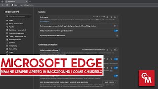 Edge rimane sempre aperto in background  Come chiuderlo [upl. by Nnaear]