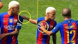 ⚽️ Teammates Fight Over Penalty ● Neymar Ronaldo Balotelli ⚽️ [upl. by Bertolde236]