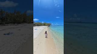 MAURITIUS ISLAND HOPPING mauritiusparadise travel mustvisitplaces snorkeling insta360x4 [upl. by Gallard610]