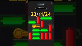 Today’s 22 november 2024 Hamster Kombat Daily Mini Game Puzzle Video tutorial key [upl. by Kohl349]