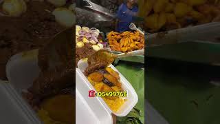 Exploring Local Dishes Waakye in Accra Ghana Osu Night Market food [upl. by Aihsetel]