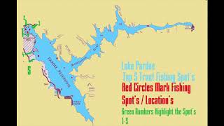 Lake Pardee Trout Fishing  Top 5 Bank Fishing Spots [upl. by Adine]