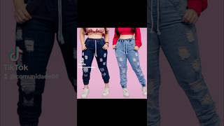 CALÇA JEANS JOGGER FEMININA Cantodacomunidade [upl. by Jyoti]