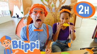 Southern California Childrens Museum  Blippi  Kids Playground  Educational Videos for Kids [upl. by Weldon]