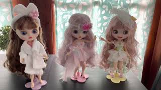 Unboxing THREE Full Set ICY BLYTHE Dolls [upl. by Oneil914]