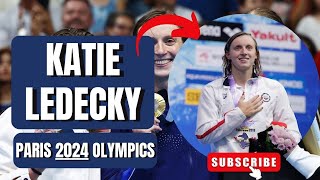 Paris 2024 Olympics Katie Ledecky first lady of freestyle ties 60yearold record in a new chapter [upl. by Ahsakat]