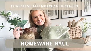 HOMEWARE HAUL  Homesense amp Matalan haul what’s in store and with some spring home decor finds [upl. by Burkhardt]