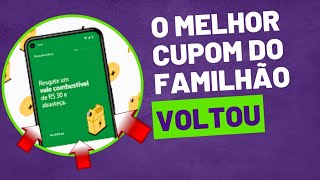 O Melhor Cupom do Familhão Está de Volta Vale Abastecimento de 20 Reais no Petrobras Premmia [upl. by Polk]