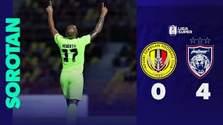 Negeri Sembilan FC 0  4 Johor Darul Tazim  Sorotan Perlawanan Liga Super 202425 [upl. by Allehcim]