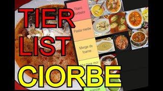 Tier List Ciorbe 2024 [upl. by Aramac]