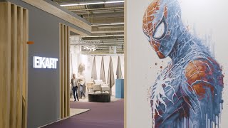 Künstliche Intelligenz im Interior Design  Zukunftstrend auf der Heimtextil [upl. by Delmar]