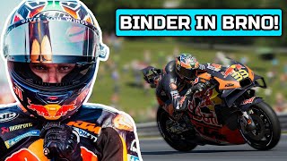 BRAD BINDER IN BRNO  MotoGP 24 [upl. by Alexi]