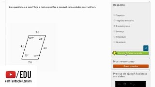 Exercícios sobre tipos de quadriláteros [upl. by Saimerej945]