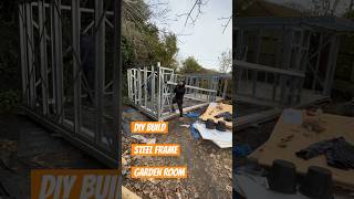 93KG Beam FULL BUILD SERIES COMING SOON Garden Room  Workshop diy gardenoffice steelframe [upl. by Eloisa595]