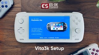 ESDE How to set up PSVita with Vita3k [upl. by Bunni]